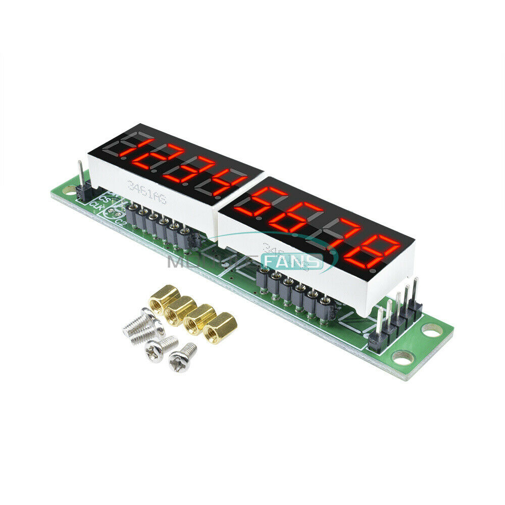 2PCS Digital MAX7219CWG 8-Digit Tube Display Control Module Red For arduino