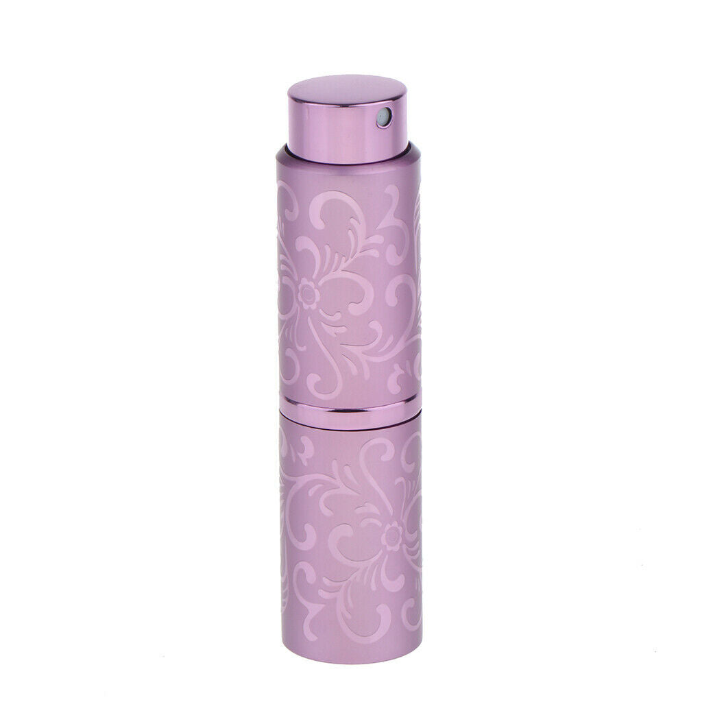 Portable 10ml Refillable Perfume Atomizer Empty Bottle Pump Scent Spray Case