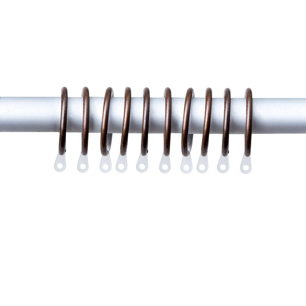 2x10pcs Metal Curtain Drapery Rings   Noise