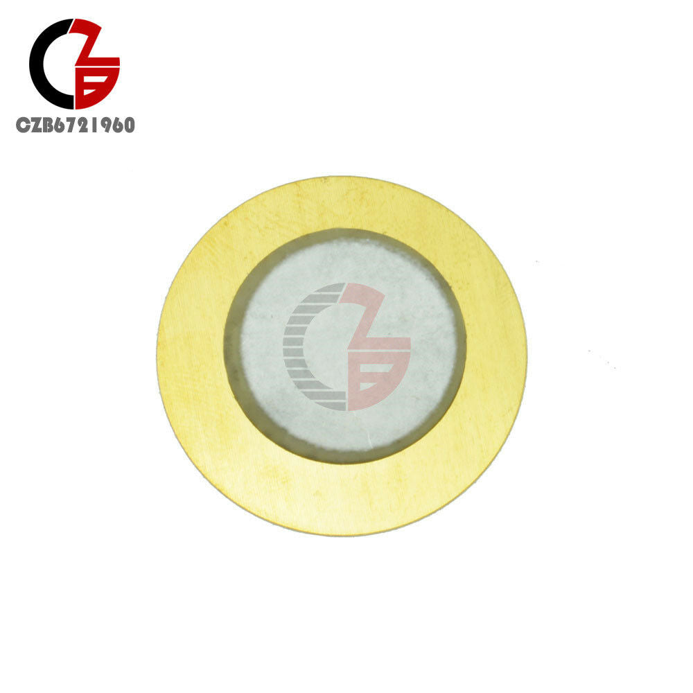 10PCS 12mm Piezo Elements Sounder Sensor Trigger Drum Disc Copper