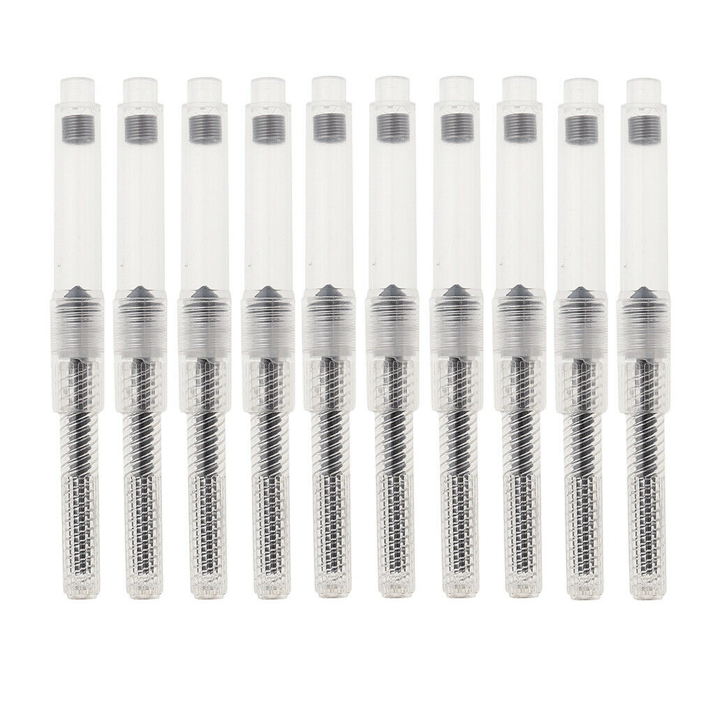 10pcs Screw-in Style Universal Fountain Pen Ink Converter