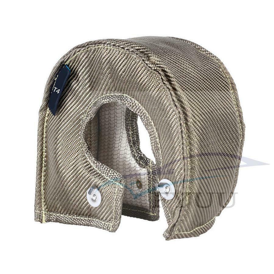 T4 Titanium Turbo Blanket Turbocharger Heat Shield Cover Barrier Wrap Car 1500℃