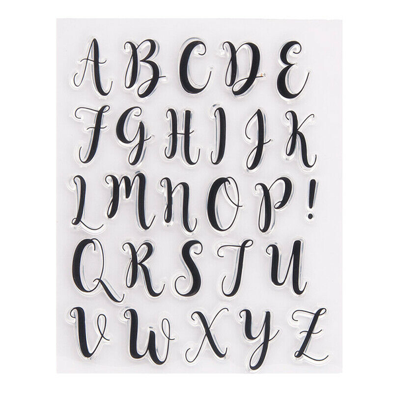 Cake Decor Tool Alphabet Fondant Cake Cookie Stamp Mold Letters Biscuit M.l8