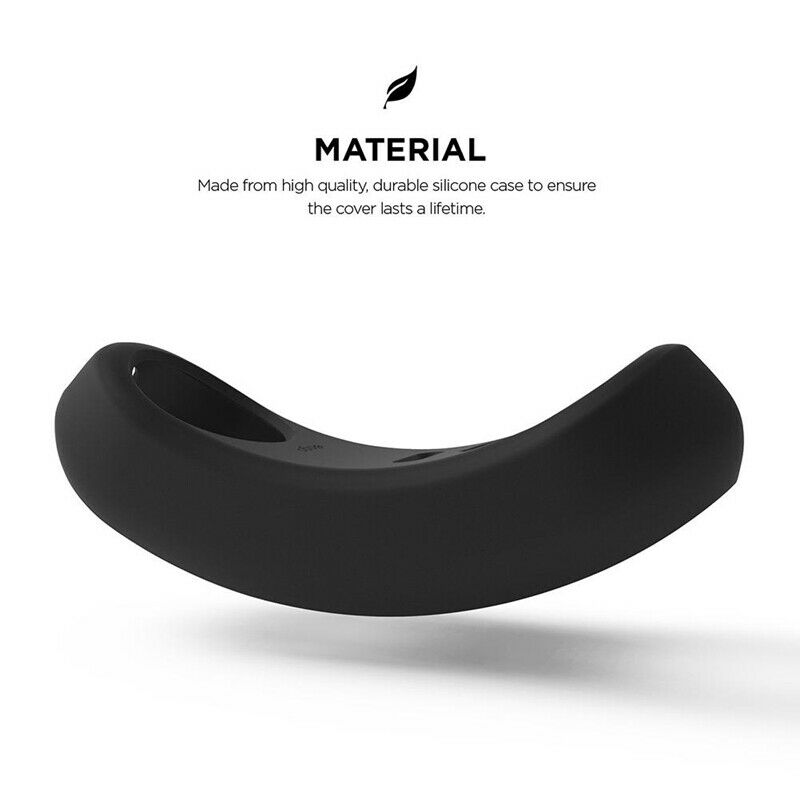 Silicone Case Designed for Google Nest Hello Doorbell Cover (Black) - Full ProN3