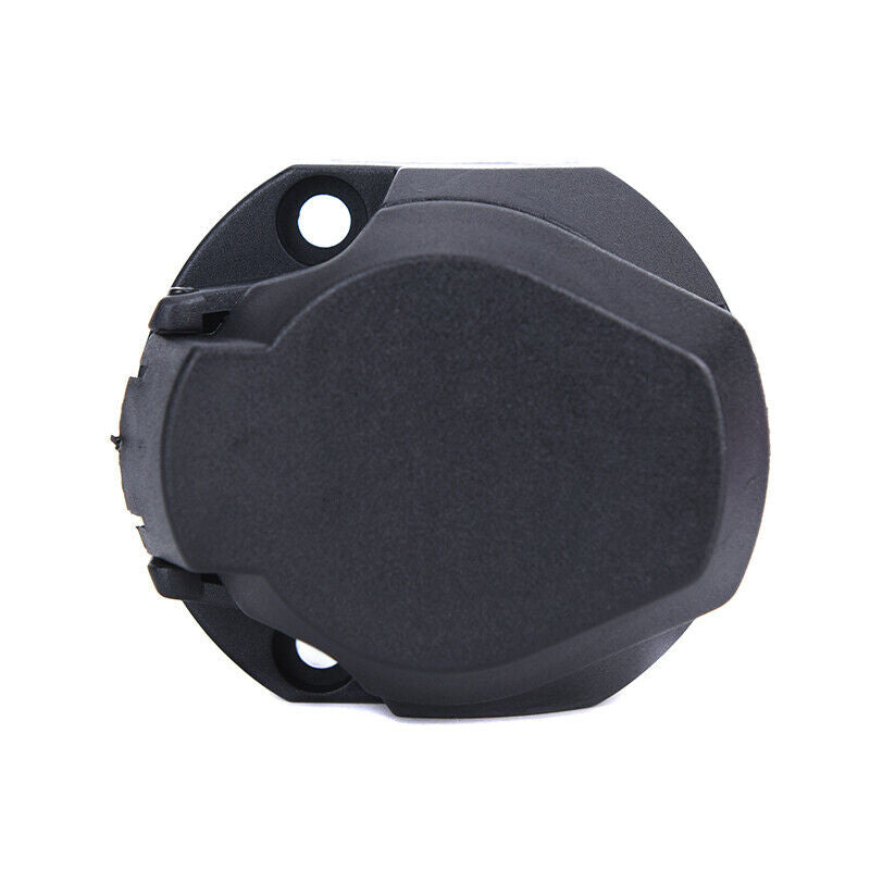 12V 7Pin Round European standard Trailer Caravan Connector Plug Socket Towb Qx