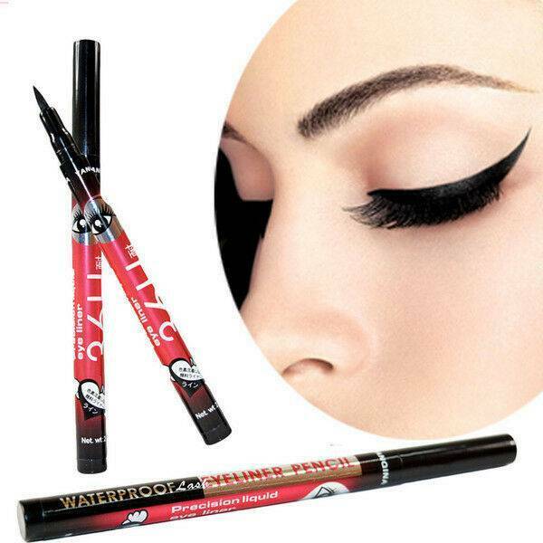 36H Eyeliner Waterproof Liquid Eye Liner Felt Tip BLACK Eye Liner Pencil Make Up