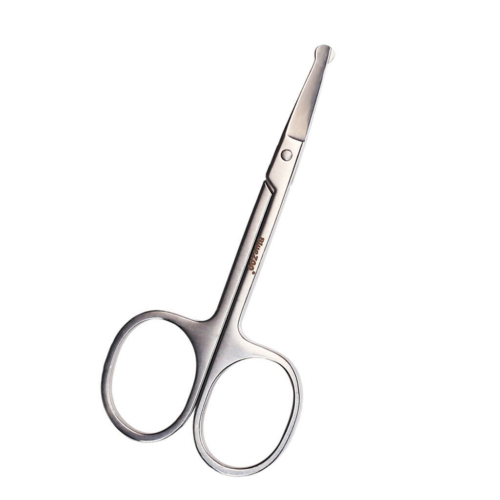 Beard Eyebrow Eyelashes Trimming Scissors Trimmer Painless Hair Removal