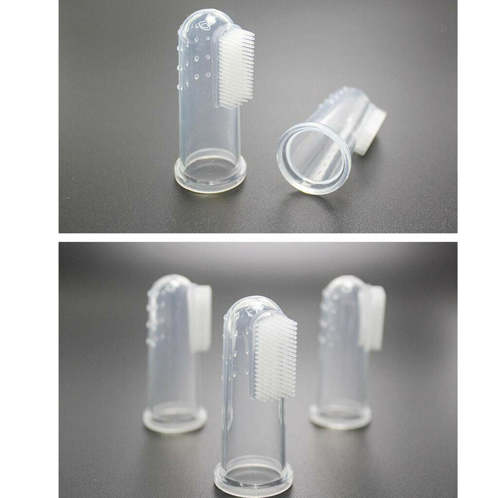 Finger Toothbrush for Dog Cat Safety Tooth Hygiene Brushes Pet Supplies