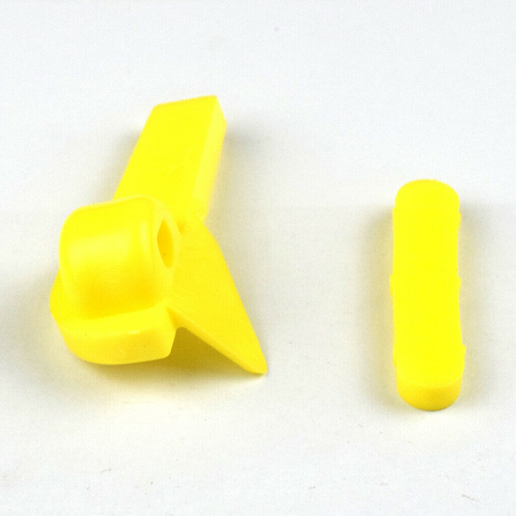 Set of 2 Grilled Tireless Plastic 57mm Tire Changer Bird Head Remover Pad