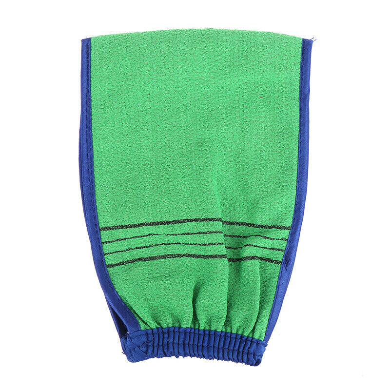 1Pc Shower Spa Exfoliator Two-sided Bath Glove Body Cleaning Scrub Mitt R.l8