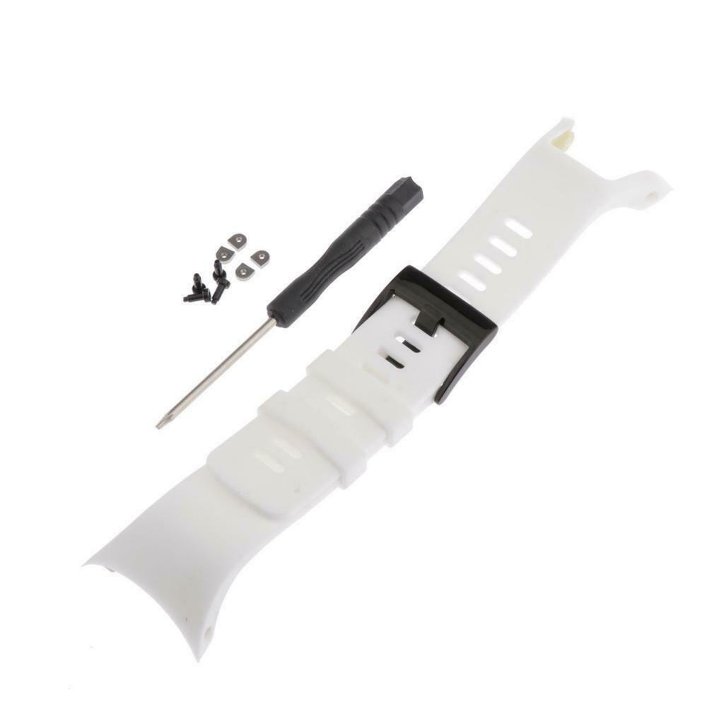 Silicone Watch Band Replacement for SUUNTO Spartan Trainer Watch White