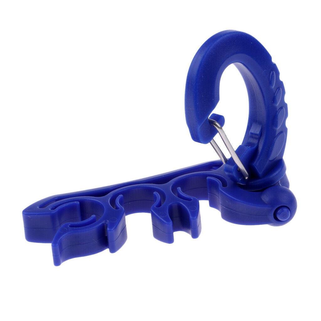 Pack 3 Durable Nylon Scuba Diving Dive Snorkeling Triple 3 Hose Regulator