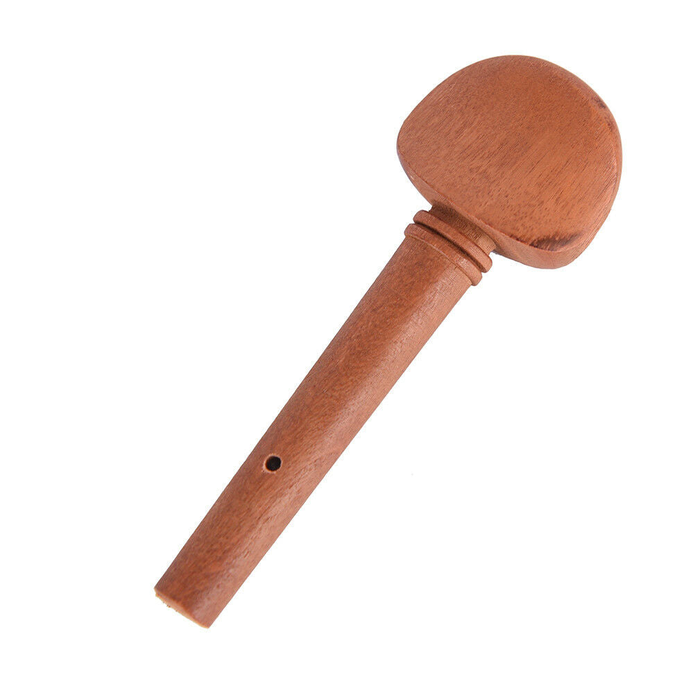 4/4 Size Jujube Wood Violin Fiddle Tuning Pegs Endpin Set Replacement、New EBBDA