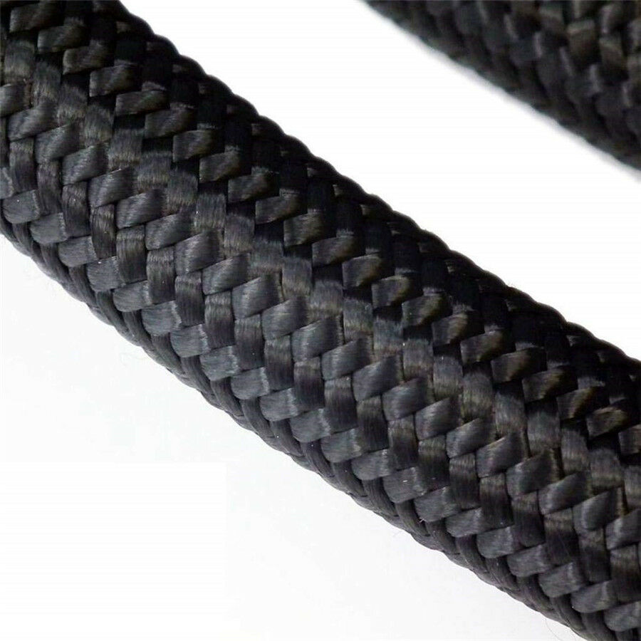 1M AN-20 Transmission Oil Fuel Line Gas Radiator Nylon Steel Braided Hose 3.3FT