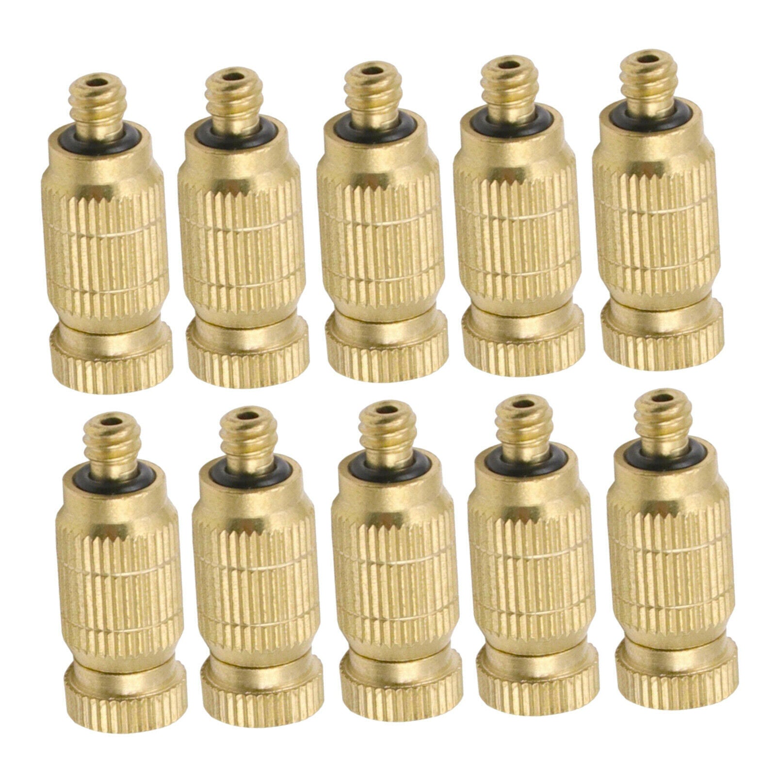 Brass Nozzle Water Mist Parts Fog Greenhouse Cooling System 0.4mm