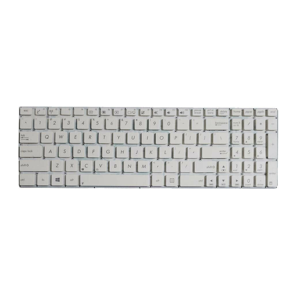 US Keyboard For Asus X556 X556UA X556UB X556UF X556U White