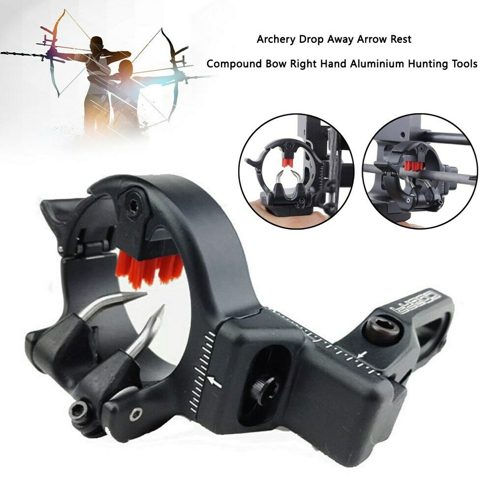 Archery Drop Away Arrow Rest Compound Bow Right Hand Aluminium Hunting Tools CA