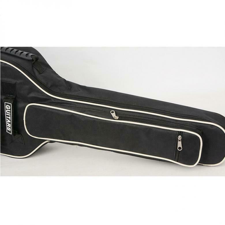 40 41'' Guitar Bag Black Thickening Backpack Guitar Soft Case with Double Straps