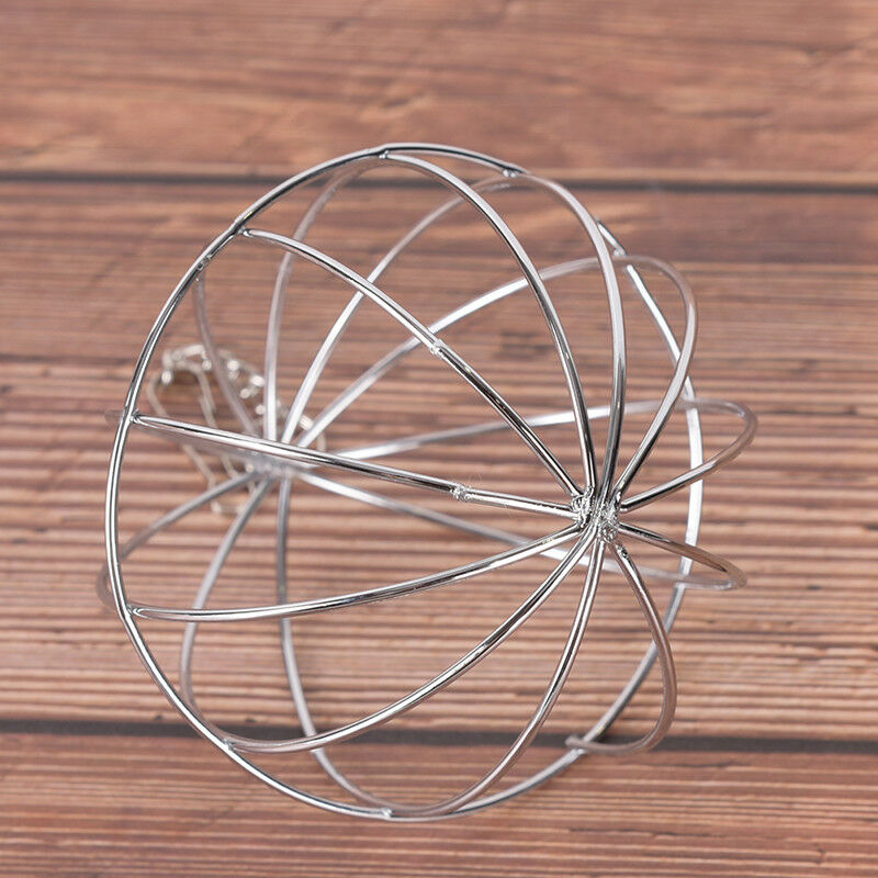 1pc Stainless steel rabbit feeder ball animal bunny hay grass shelf rack .l8