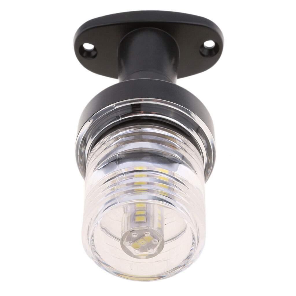 12v 33Led 5" Boat Anchor Stern Masthead Navigation Pedestal White Led Light