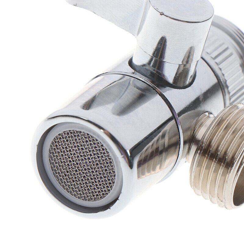 Home Kitchen Faucet Valve Diverter Sink Valve Water Tap Faucet Splitter AdaptBD