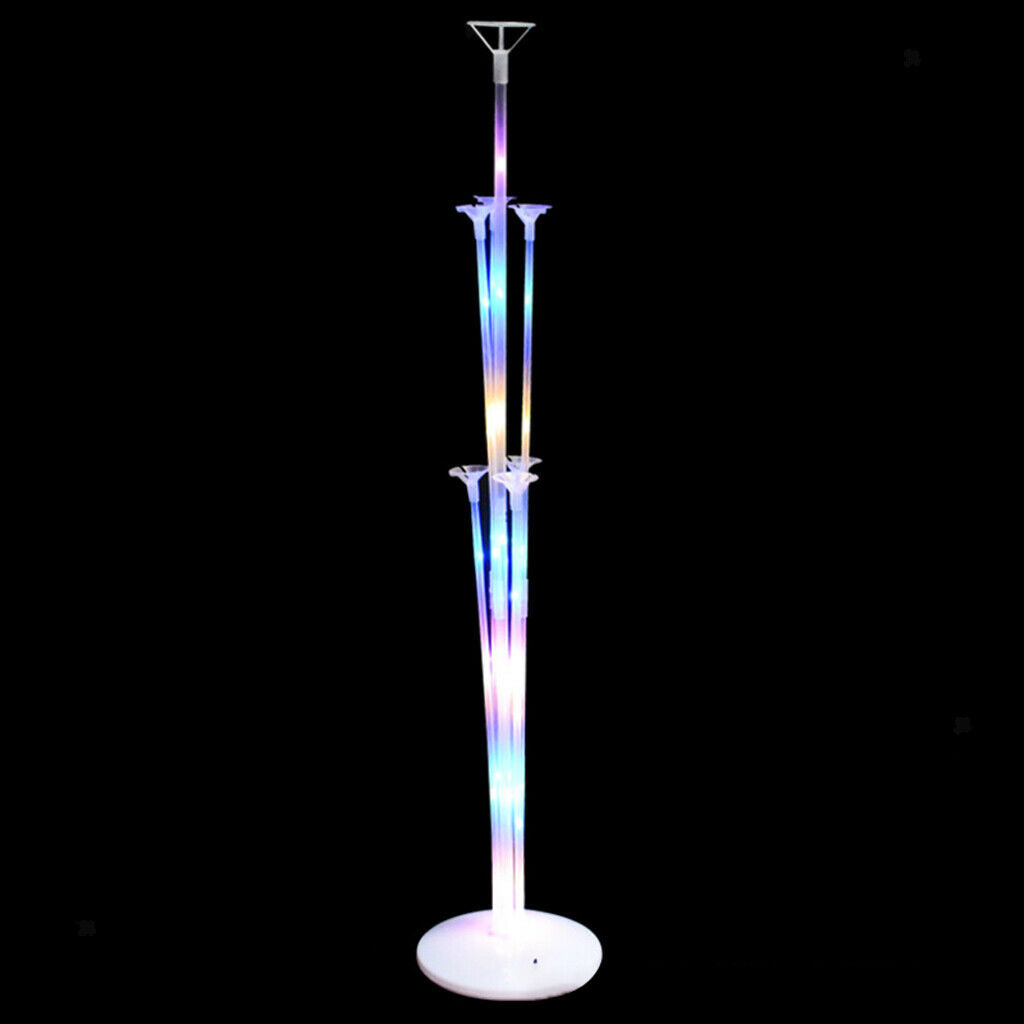 LED Balloon Stick Holder Decor for Party Centerpiece Supplies Desktop Accs