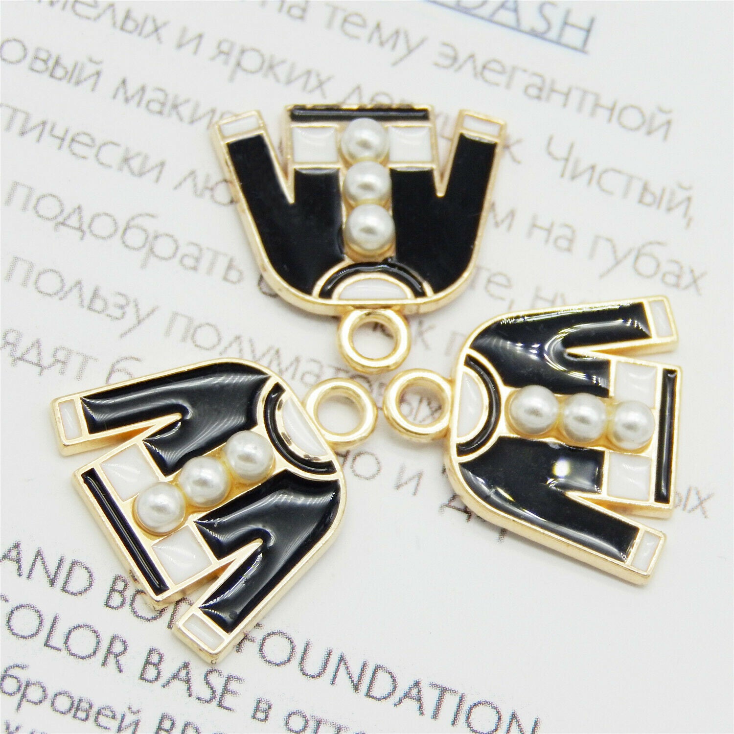 15PCS/Lot Colorful Enamel Costume Clothes Pendant Charms for Bracelet Necklace