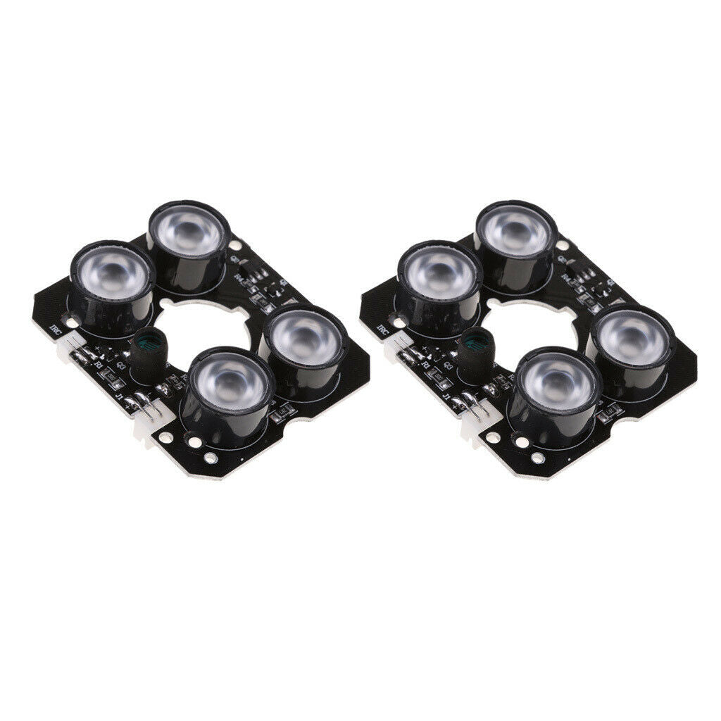 2 Packs IR LED Spot Light 850nm Infrared Board For  Camera 4pcs/set