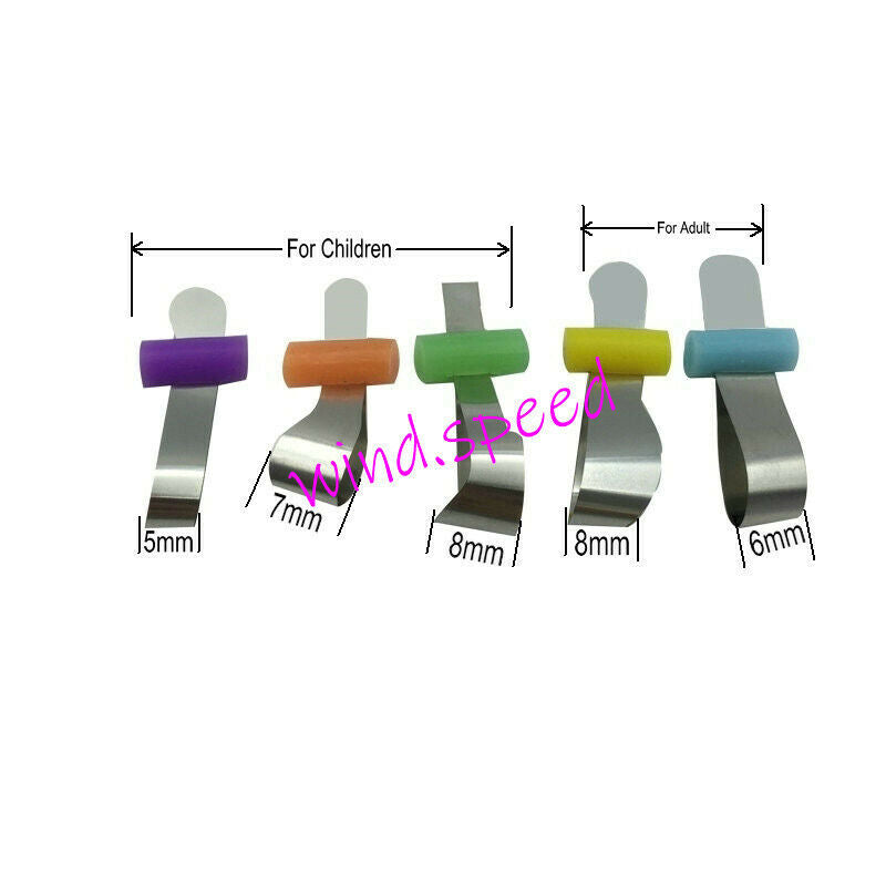 100pcs Dental Sectional Metal Matrix Bands contoured Automatrix Locker for Kids