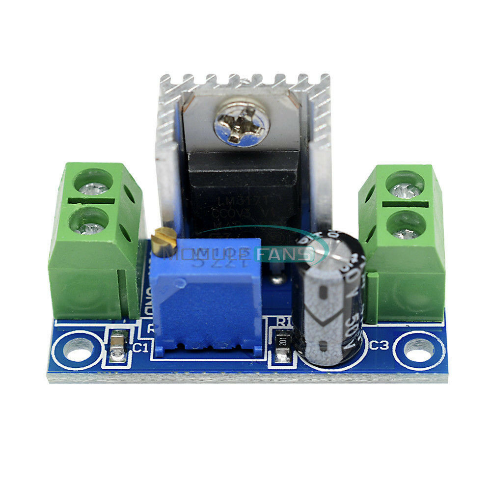 10PCS DC Linear Converter Buck Step Down LM317 Low Ripple Power Supply Module