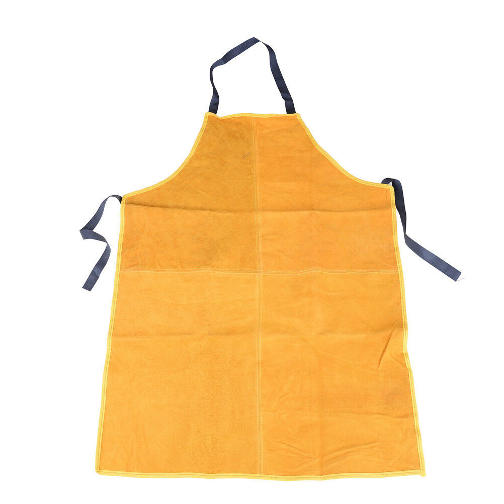 Safurance Welder Leather Welding Cutting Bib Shop Apron Heat Resistant ClothBDA