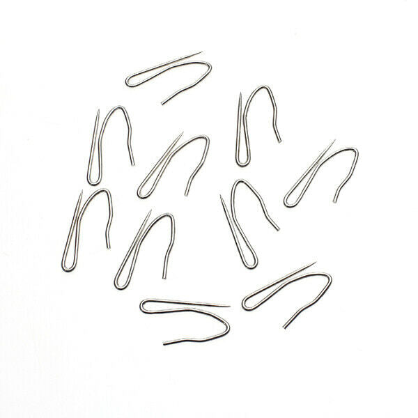 100Pcs Bathroom Shower Window Curtain Pleater