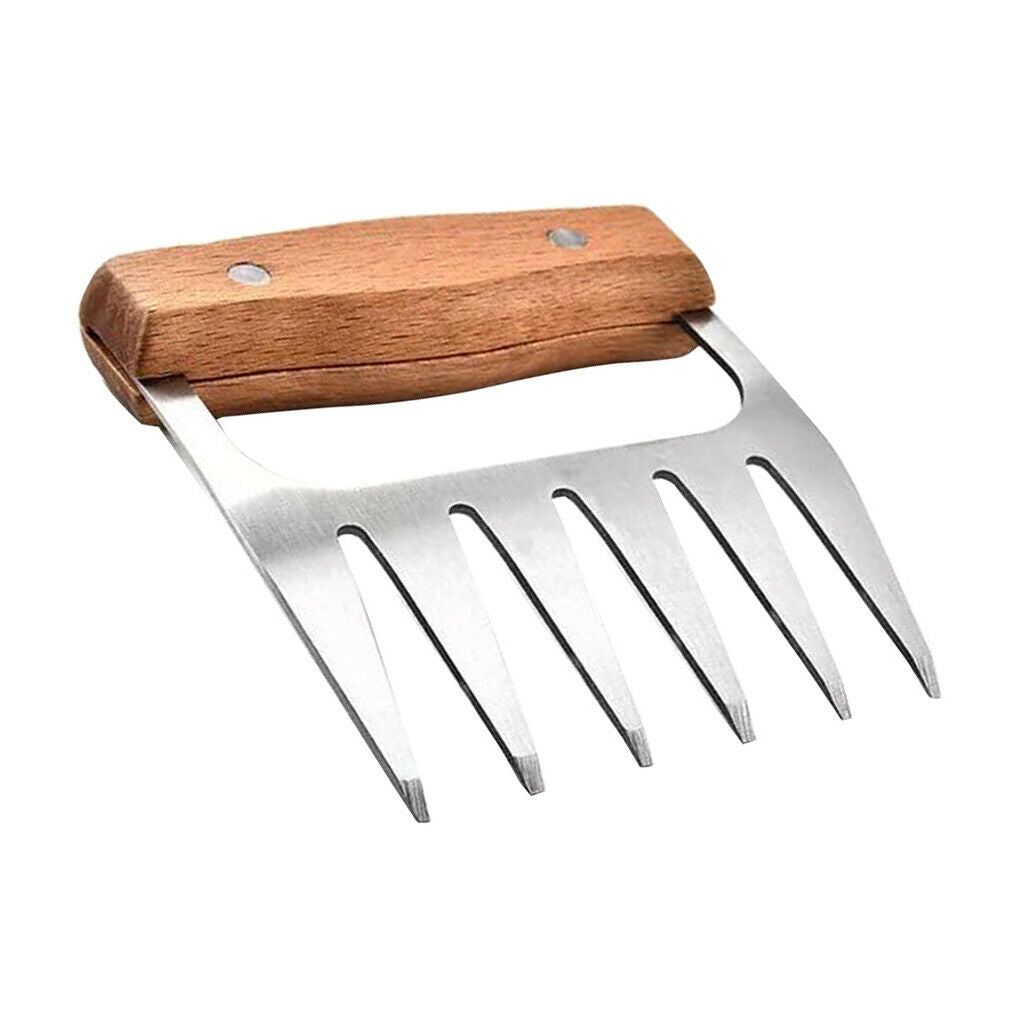 2Pcs Heat Resistance Bear Claws Clamp Meat Claw BBQ for Shredding Tearing