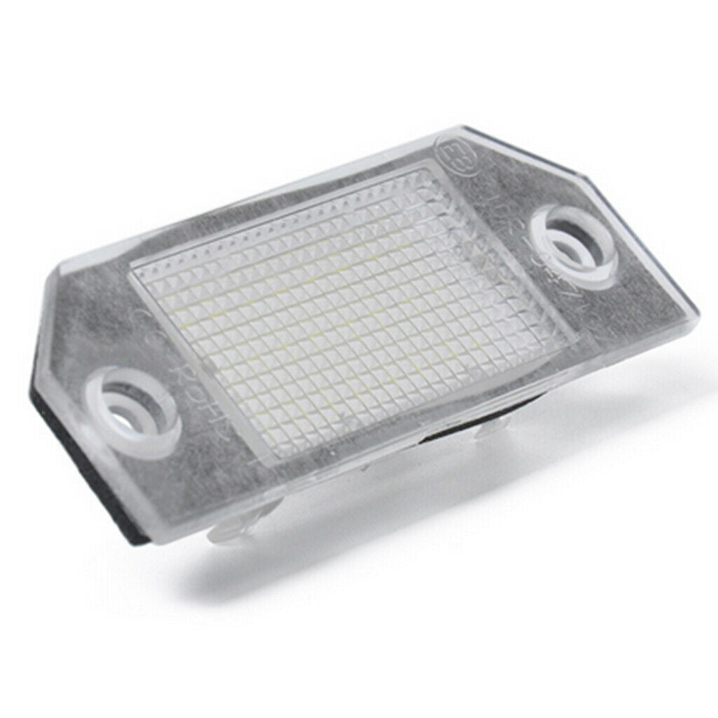 License Plate Lights LED Lamps + License Plate Frame Replacement Set