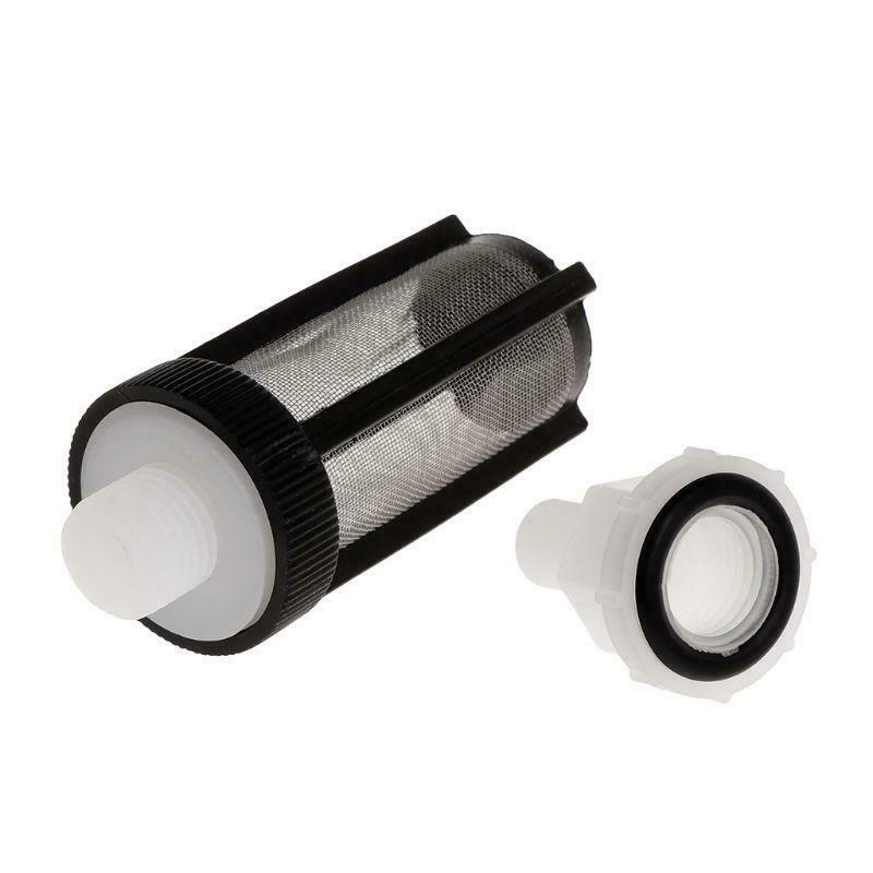 Water Inlet Micro Pump Filter Stainless Steel Net Plastic Frame Irrigation Clean