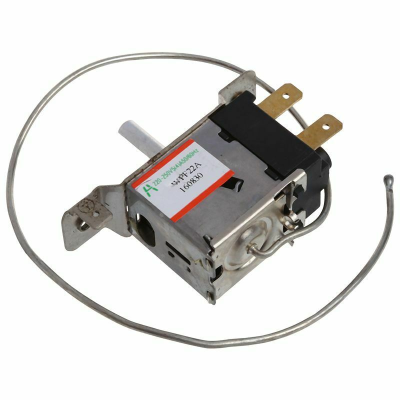 WPF22A 2Pin Refrigerator Refrigeration Thermostat w 30cm Metal Cord Z9A6A6