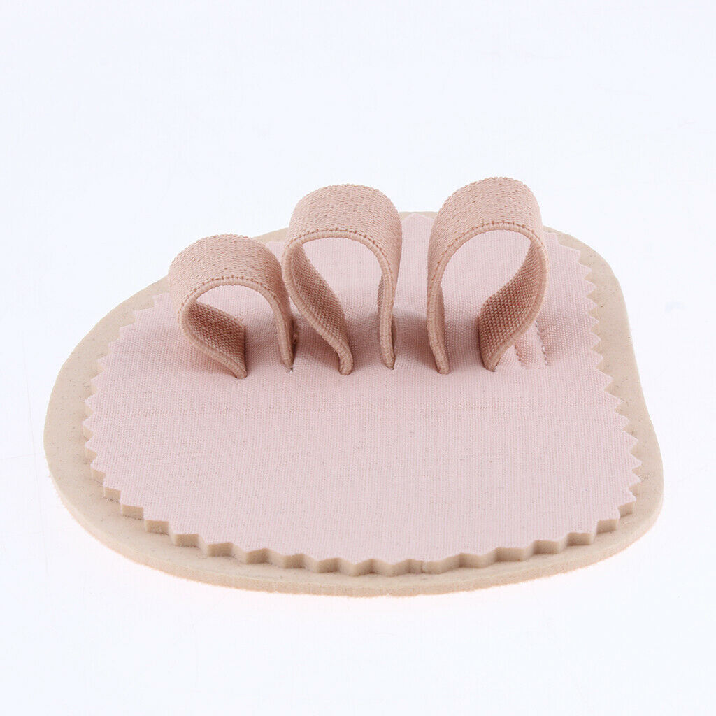 Gel Toe Separators & Spacers - Pack of 2 - 3 Toes Hammer Toe Straighteners,