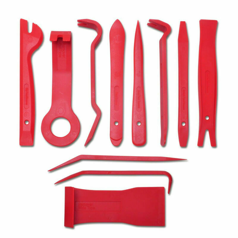 11 Pcs Car Trim Door Panel Dash Centre Console Install Removal Remover Pry Tool