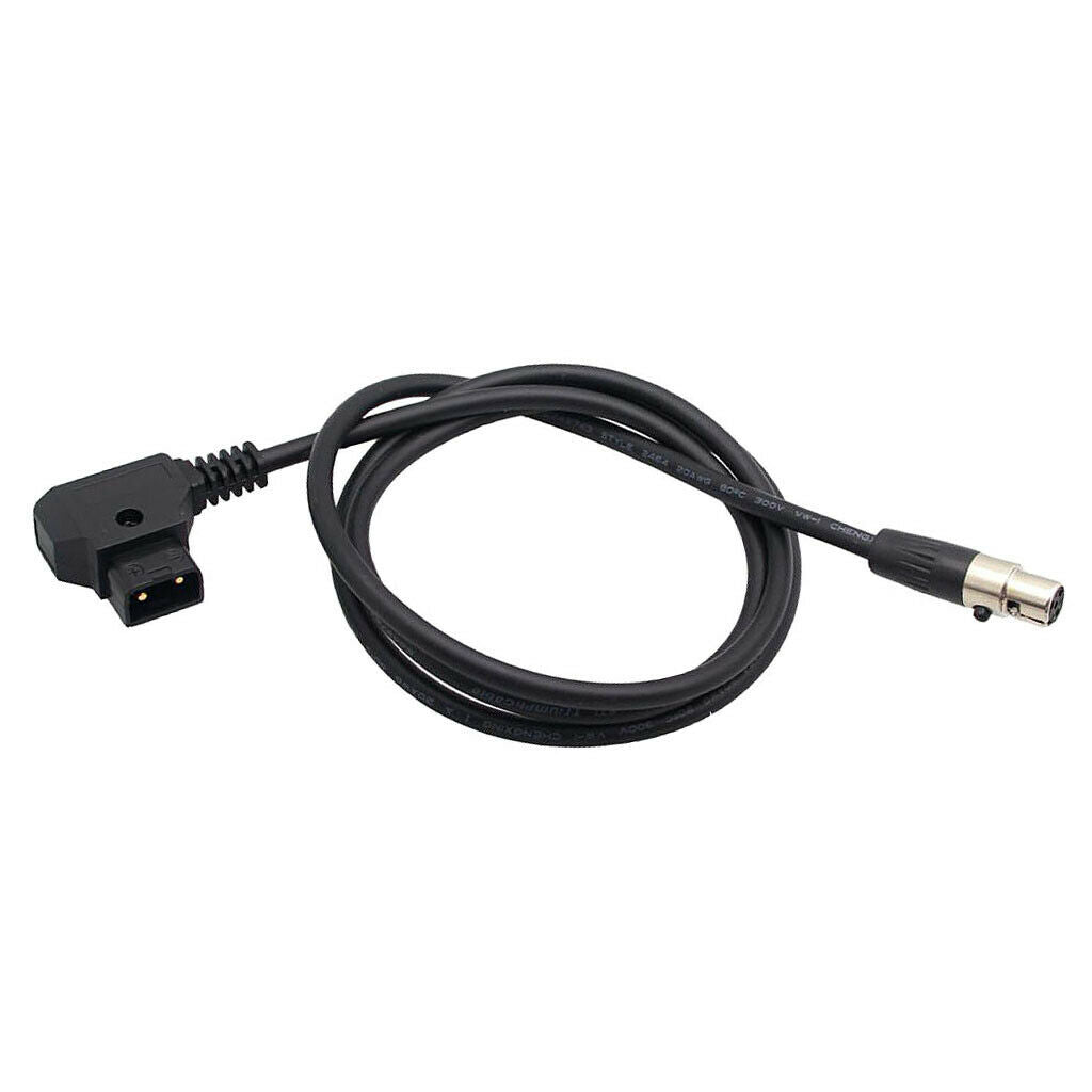 Dtap to 4 pin female mini XLR power cable for ARRI RED camera