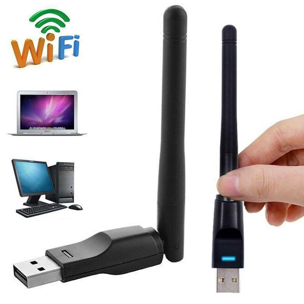 New Easy To Use USB WiFi Dongle Adapter 802.11n/g/b Antennae MAG 250 254 Black!