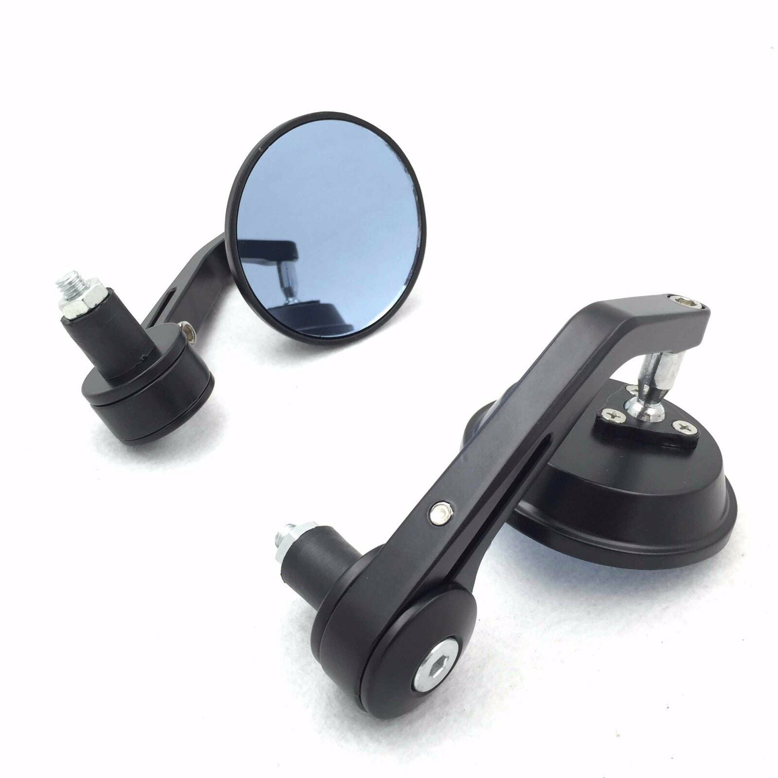 Motorcycle 7/8" Bar End Mirrors For Suzuki GSXR600 750 1000