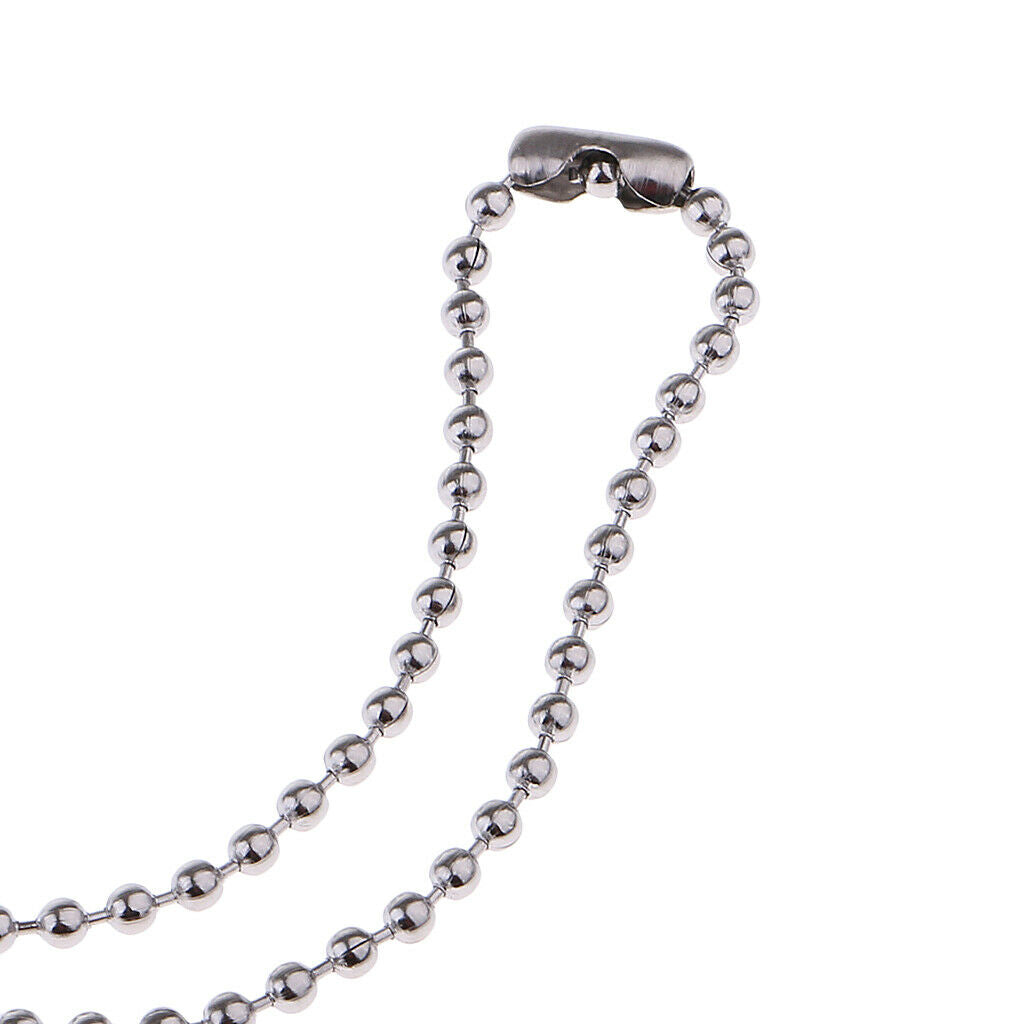 Openable Enamel Heart Pendant Cremation Keepsake Necklace Ball Beads Chain