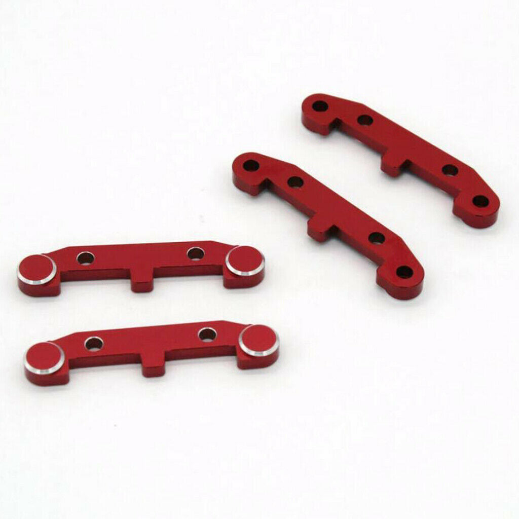 4Pack 1/10 Scale Metal Front Rear Arm for JLB Crawler Racing Monster Car DIY