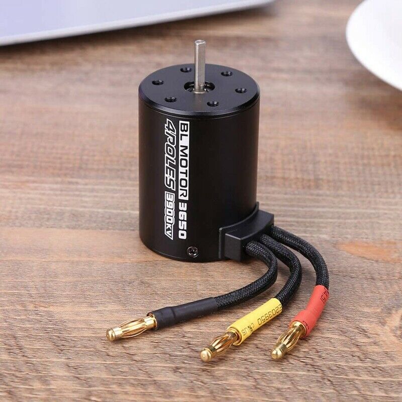3650 3900Kv Brushless Motor & 45A Esc & Radiator With Program Car Combo For 1:B3