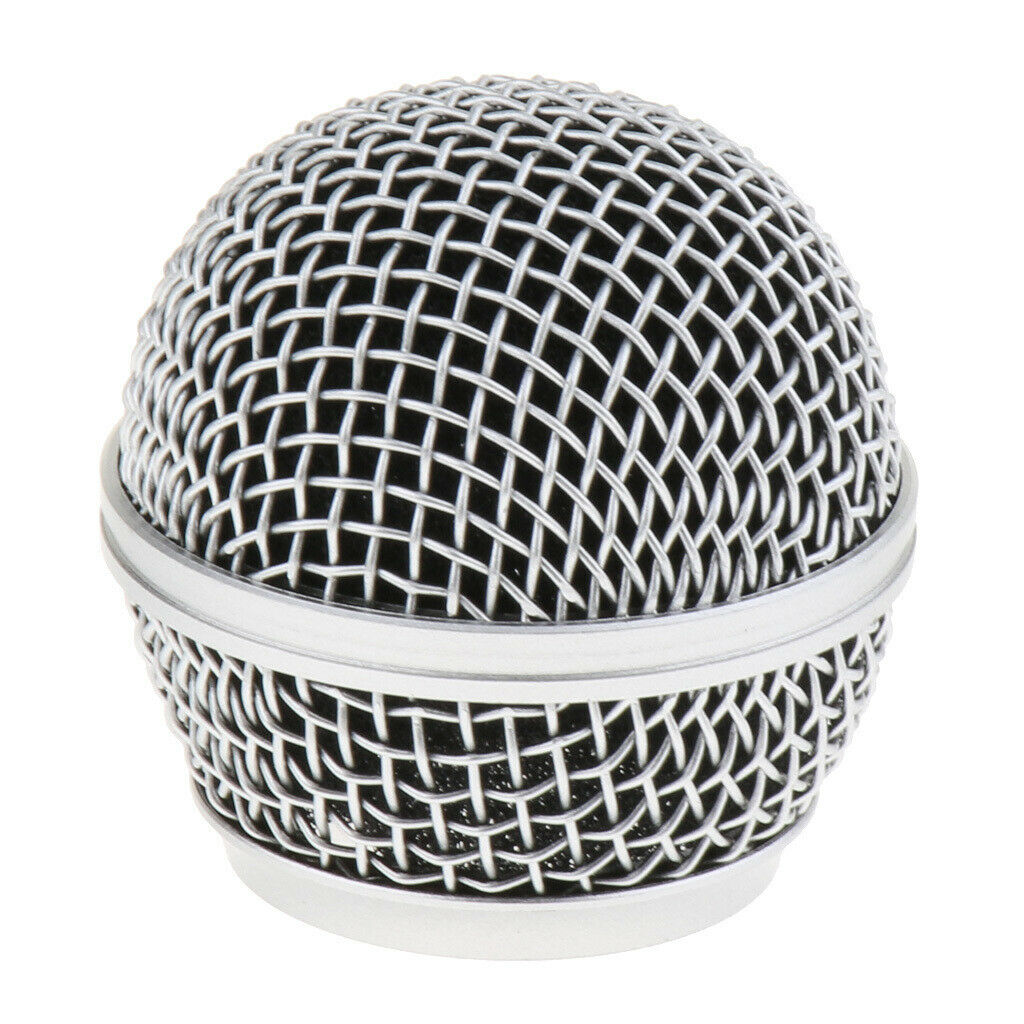 1pc Wired Handheld Microphone Grille Mic Microphone Head Ball Grill New