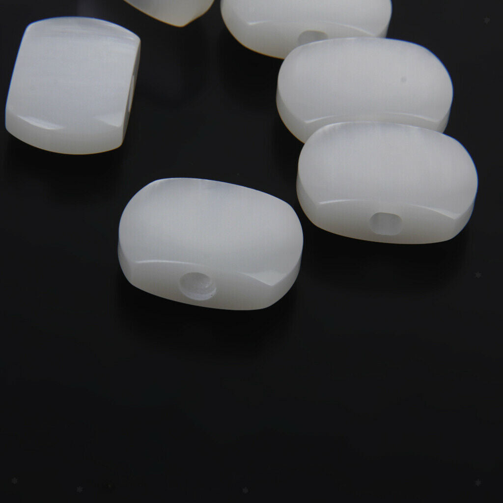 6Pcs Guitar Tuner Heads Machine Heads Acrylic Buttons