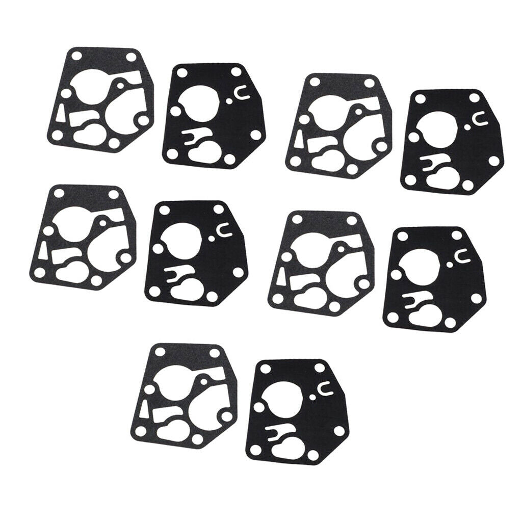 Set of 10x Gasket Diaphragm Fit for  495770 795083 Carburetor