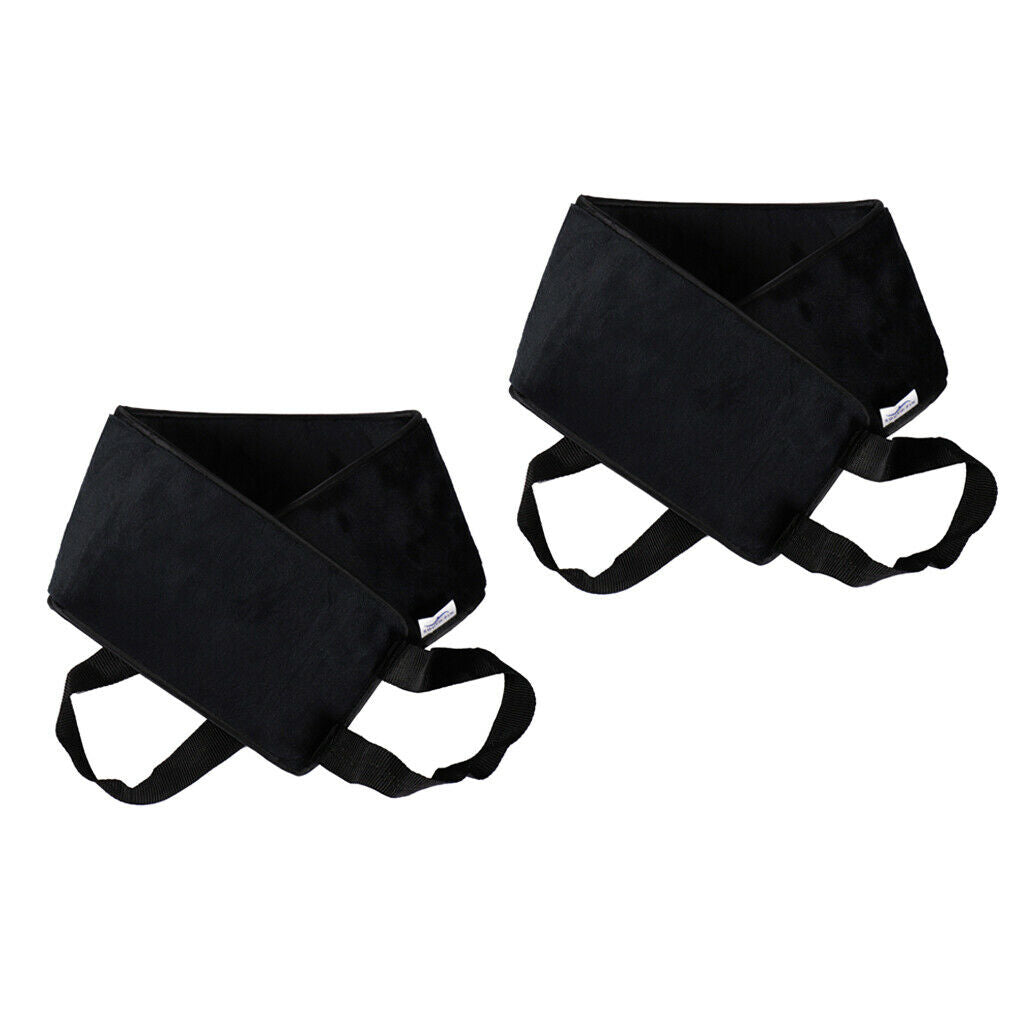 2pcs Soft Velvet Self Tan Back Applicator Sunless Tanner for Lotions Mousses