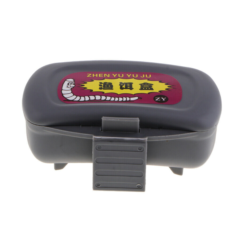 Prettyia   Fishing   Live   Bait   Storage   Box   Case   Worm   Earthworm