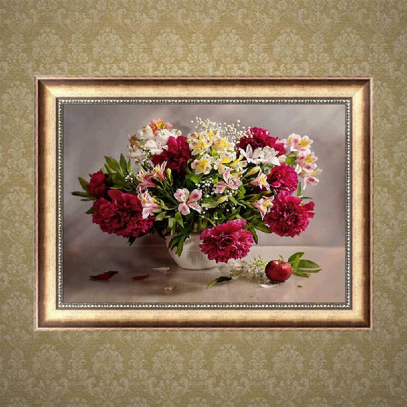 Carnations 5D Diamond Embroidery DIY Painting Cross Stitch  Home Decor